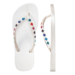 Beaded Flip Flops