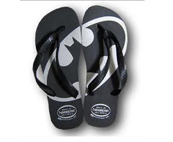 Black Flip Flops