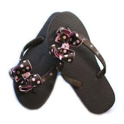 Decorated Flip Flops