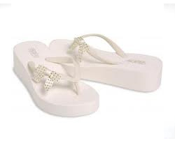 Ivory Flip Flops Ivory Flip Flops