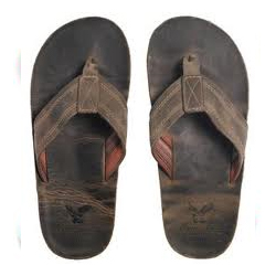 Mens Leather Flip Flops